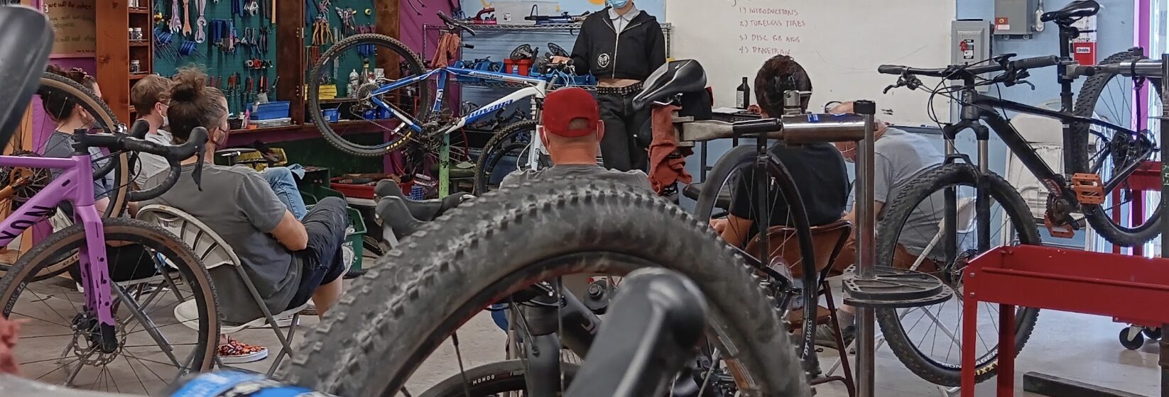 modern mountain bike photo